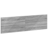 Wall-Mounted Headboard HAARLEM Grey Sonoma Engineered Wood 896941