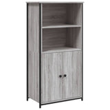 Highboard Grey Sonoma 62x36x121,5 cm Engineered Wood 834213