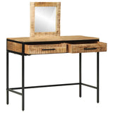 Dressing Table Brown 100 x 40 x 120 cm Solid Mango wood 374093
