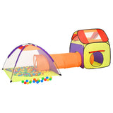 Children Play Tent with 250 Balls Multicolour 338x123x111 cm 3107730