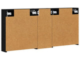 Bathroom Cabinet Set 3 pcs 100 x 10.5 x 60.5 cm Engineered wood 3403697