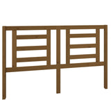 Bed Headboard Honey Brown 156x4x100 cm Solid Pine Wood 818828