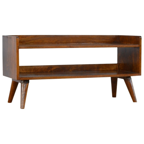 Chestnut Nordic Storage Bench IN2047