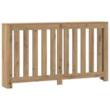 Radiator Cover Artisian Oak 149x20x82 cm Engineered Wood 852752