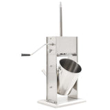 Manual Sausage Stuffer Silver 10 L Stainless Steel 50964