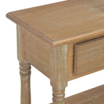 ZNTS Console Table 110x30x76cm Engineered Wood 354328