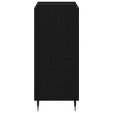 Record Cabinet Black Oak 85 x 38 x 89 cm Engineered Wood 862910