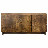 TV Stand 90 x 34.5 x 40 cm Smoked Oak Engineered Wood 8011572