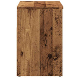 Shoe Bench Old Wood 60x30x45 cm Engineered Wood 856754