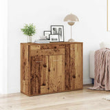 Sideboard Old Wood 88x30x70 cm Engineered Wood 861140