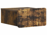 Wall-Mounted Bedside Cabinet 2 pcs Smoked Oak 33 x 34.5 x 24 cm 898266