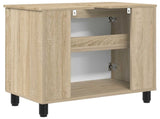 Bathroom Vanity Unit Sonoma Oak 60 x 35 x 60 cm Engineered Wood 889407
