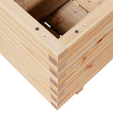 Garden Planter 70x40x49.5 cm Solid Wood Pine 847368