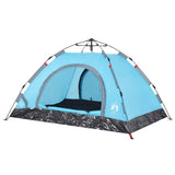 Camping Tent 2-Person Blue Quick Release 4004162