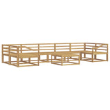 Outdoor Sofa Set 8 pcs White 3386213