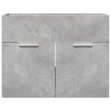 Sink Cabinet Concrete Grey 60x38.5x46 cm Engineered Wood 856208