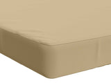 2-Piece Bench Cushions SOEST 2 pcs 100% Polyester Beige 949803