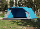 Camping Tent Cabin 4-Person Blue Quick Release 4004220