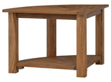 Bathroom Side Table Natural 45 x 45 x 46 cm Solid Teak Wood 42024270
