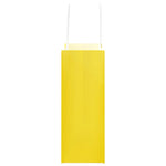 ZNTS Paper Bags 250 pcs with Handles Yellow 18x8x22 cm 4101782