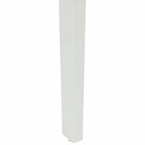 Dining Chair 2 pcs White and Natural Solid Rubber Wood 42020506