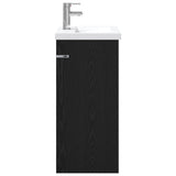 Bathroom Furniture Set Black Oak 61 x 40 x 84.5 cm 3404259