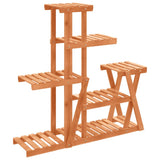 Flower Stand 95x25x96 cm Solid Wood Fir 362880