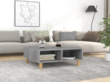Coffee Table Grey Sonoma 60x60x30 cm Engineered Wood 813165