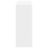 Console Table White 101 x 29 x 74 cm Engineered Wood 899861