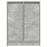 Sideboard Concrete Grey 57x34x76 cm Engineered Wood 861619