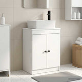 Bathroom Vanity with Sink White 54 x 35 x 83 cm Engineered Wood 890130
