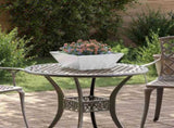 Garden Planter 5 pcs Silver 40 x 40 x 15 cm Stainless Steel 873819