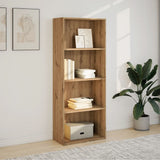 Bookcase Artisian Oak 60x30x152 cm Engineered Wood 857916