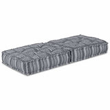 Modular Sofa Grey Print 70 x 70 x 36 cm Fabric 4019051