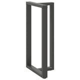 Bar Table Legs T-Shaped 2 pcs Anthracite 60x35x cm Steel 4013106