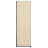 Wardrobe Cream 87x49x159 cm Fabric 282459