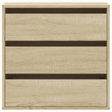 Corner Chest of Drawers Sonoma Oak 60x41x58 cm Engineered Wood 852845