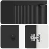 Bathroom Vanity with Sink Black 42 x 40 x 84.5 cm 890085