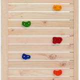Outdoor Playset Natural Solid Pine Wood Large Durable 3155927