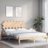 Bed Frame without Mattress 140x200 cm Solid Wood Pine 3193726