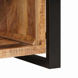 Storage Bench Brown 80 x 35 x 40 cm Solid Mango wood 4015983