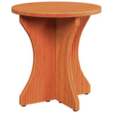 Coffee Table 3 pcs Wax Brown 873570