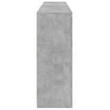 Sideboard with LED Lights Concrete Grey 181.5x37x100 cm 3209152