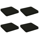 4-Piece Seat Cushions VUGHT 4 pcs 100% Polyester Black 946274