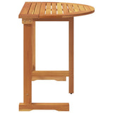 Folding Balcony Table 90x60x72 cm Solid Wood Acacia 364896