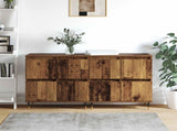 Storage Cabinet 2 pcs Old Wood 60 x 35 x 70 cm 3394527
