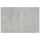 Bed Headboard with Cabinets Concrete Grey Engineered Wood 3115679
