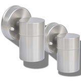 Outdoor LED Wall Lights 2 pcs Stainless Steel Downwards 42414
