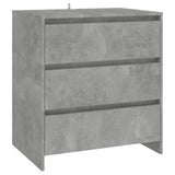 Sideboard Concrete Grey 70x41x75 cm Engineered Wood 809750