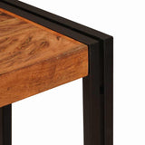 Console Table Brown 90 x 33 x 75 cm Solid Acacia Wood 4104737